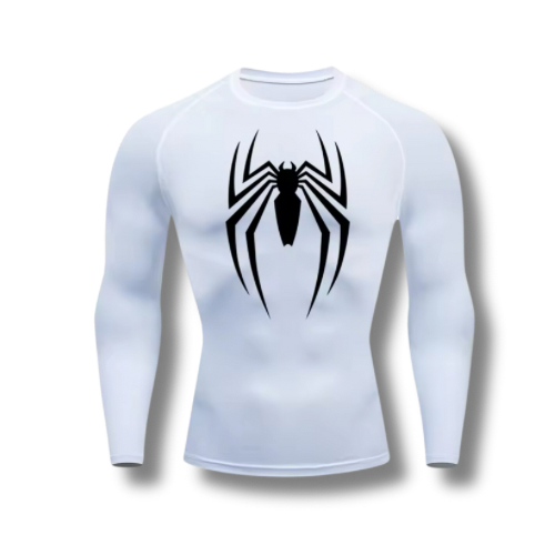 Spiderman Long Sleeve Compression Top