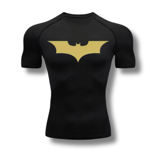 Gold Batman Compression Top