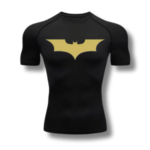 Gold Batman Compression Top