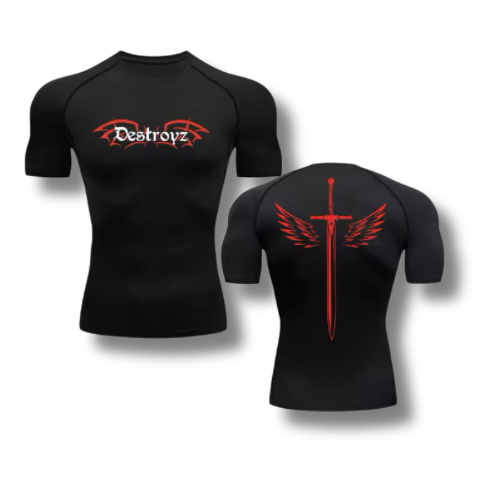 Destroyz Winged Sword Compression Top