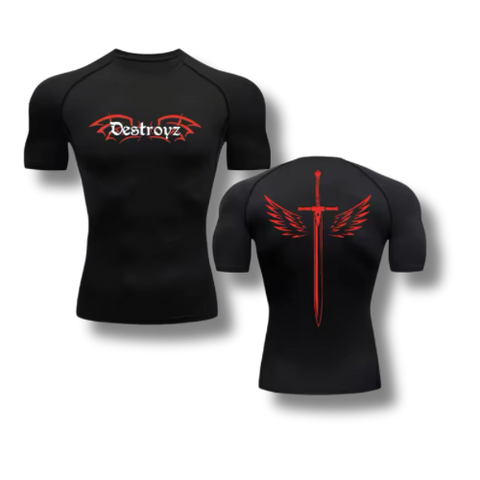 Destroyz Winged Sword Compression Top