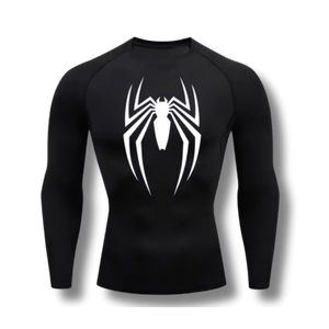 Spiderman Long Sleeve Compression Top