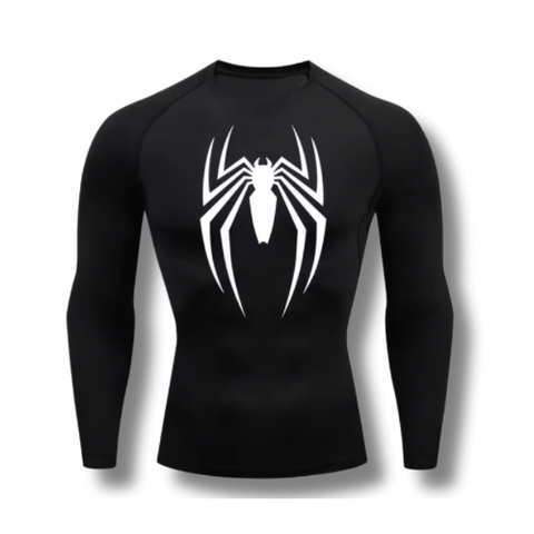 Spiderman Long Sleeve Compression Top