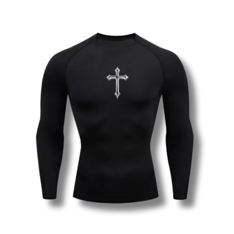 Cross Compression Long Sleeve Top