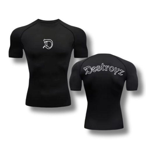 Outlined Destroyz Compression Top