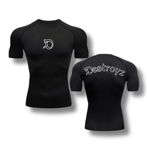 Outlined Destroyz Compression Top