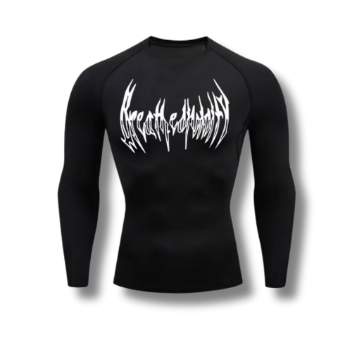 Spikey Long Sleeve Compression Top