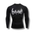 Spikey Long Sleeve Compression Top